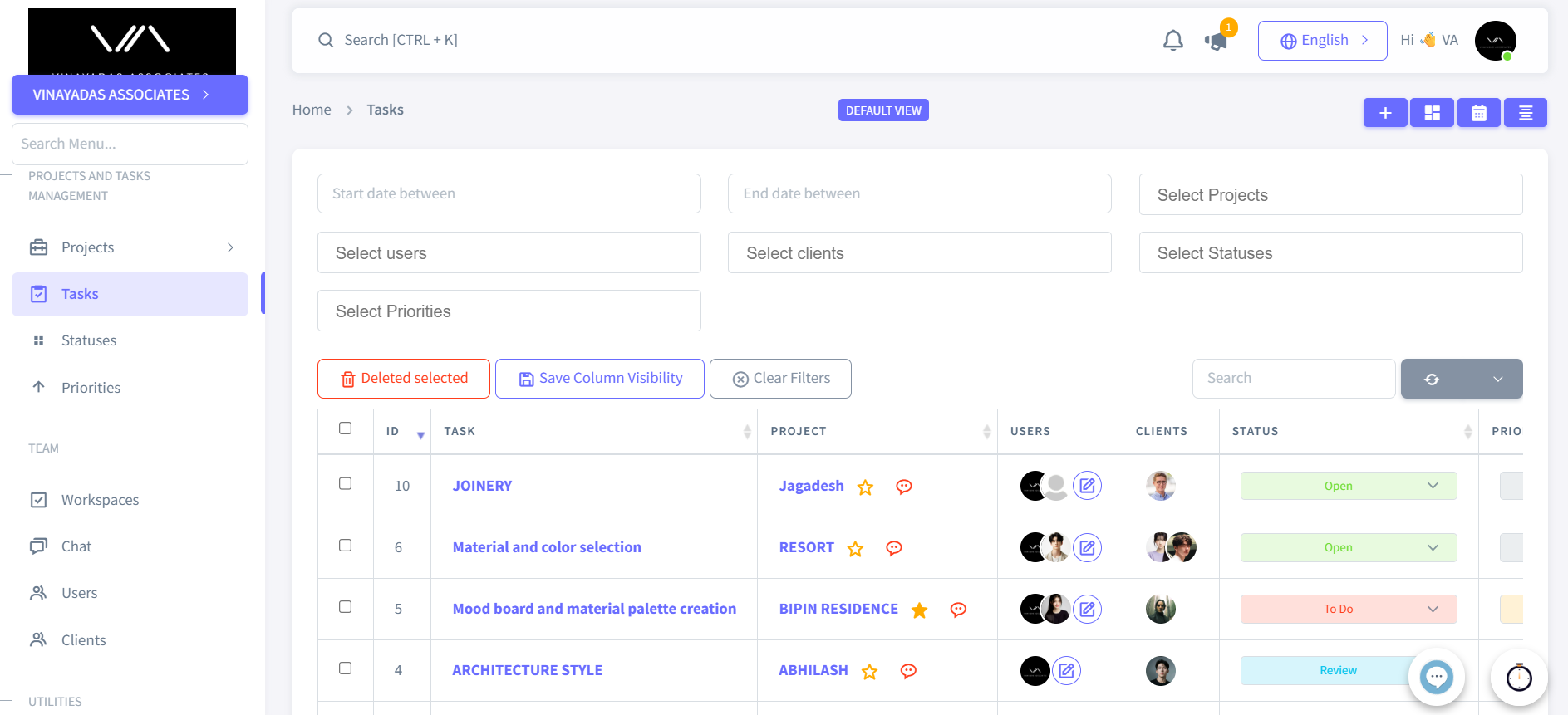 Task Management